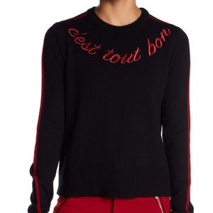 NWT cinq a sept Avena Embellished Pullover/Sweater